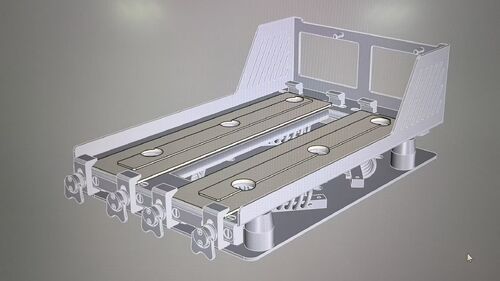 JGX-0956D-72A 100kg সামুদ্রিক ক্যাবিনেট কম্পন বিচ্ছিন্নতার জন্য তারের দড়ি বিচ্ছিন্নকারী