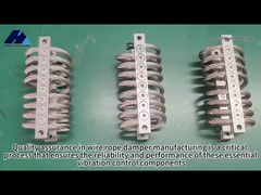 JGX-0648D-56A দীর্ঘস্থায়ী জন্য উন্নত স্প্রিং প্রযুক্তি তারের দড়ি কম্পন বিচ্ছিন্নকারী