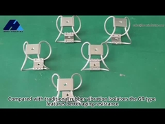 তাপমাত্রা প্রতিরোধী GR4-18D-A ওয়্যার কর্ড কম্পন বিচ্ছিন্নকারী মসৃণ শিল্প অপারেশন জন্য