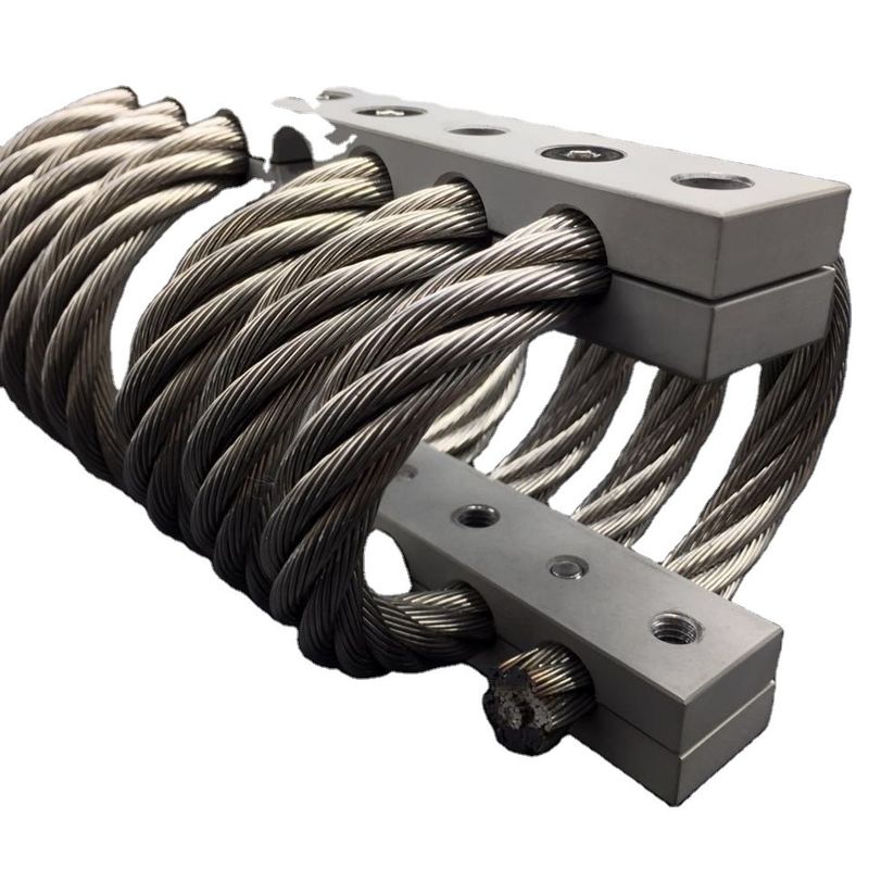 JGX-0488S-20A স্টেইনলেস স্টীল SS 304 শক শোষণ ধারক জন্য তারের দড়ি বিচ্ছিন্নকারী