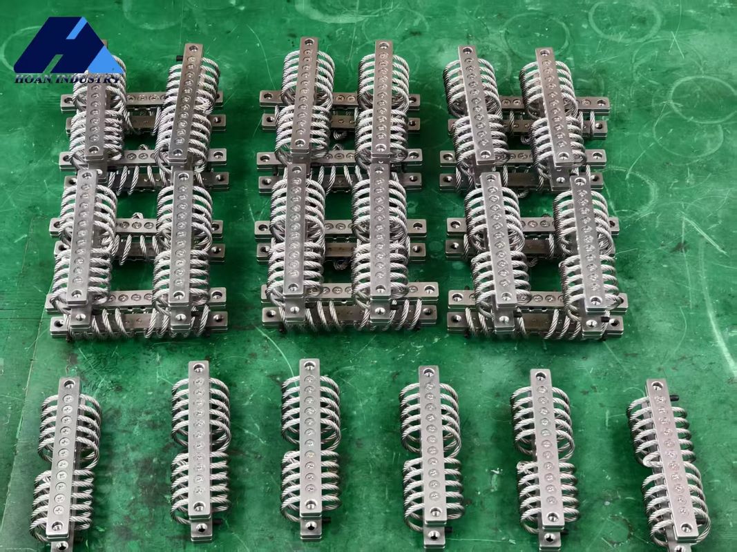 যথার্থ সুরক্ষা JGX-0480A-50A জটিল কাজের অবস্থার জন্য তারের দড়ি কম্পন বিচ্ছিন্নকারী
