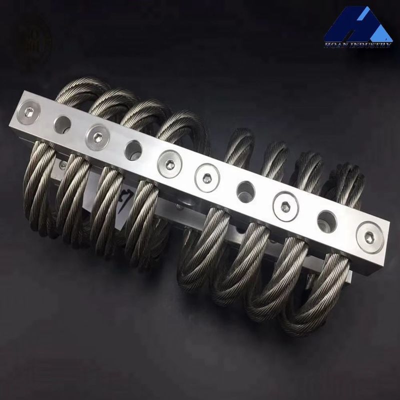 JGX-0958A-138A Wire Rope Vibration Isolator With Wide Temperature Range And Corrosion-Resistant Design For Harsh Environments