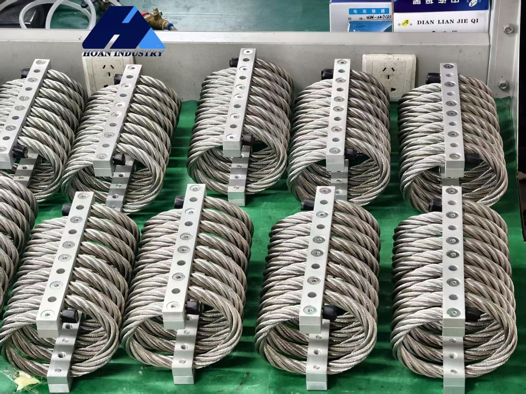 JGX-2228A-380A ইলেকট্রনিক সহযোগিতা এবং গ্রিন ম্যানুফ্যাকচারিং ওয়্যার রোপ ভিব্রেশন আইসোলেটরের সাথে