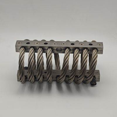 JGX-1276 সিরিজ ওয়্যার রোপ কম্পন বিচ্ছিন্নকারী শিল্পের জন্য সামগ্রিক প্রস্থ 50mm ডিজাইন শৈলী শিল্প